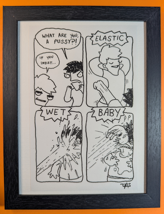 What Are You Original Comic 6" x 8"