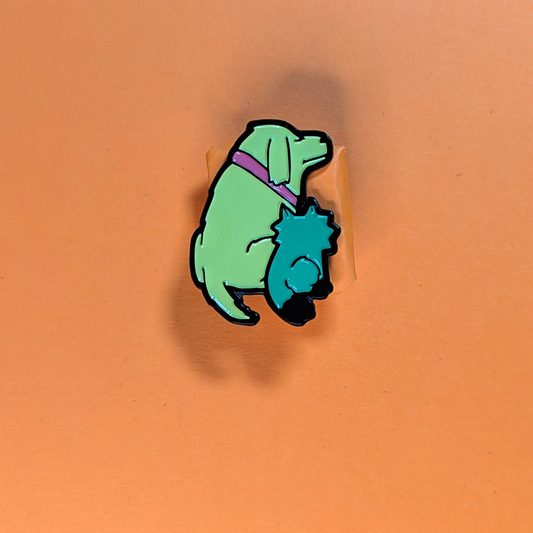 Deogie and Uncle Enamel Pin