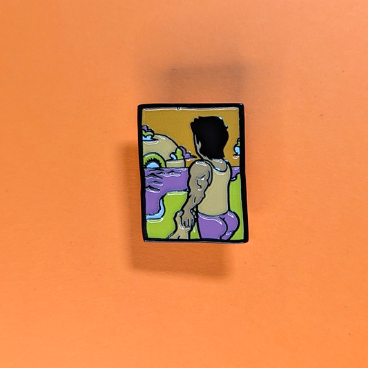 Let's Go Bro Enamel Pin