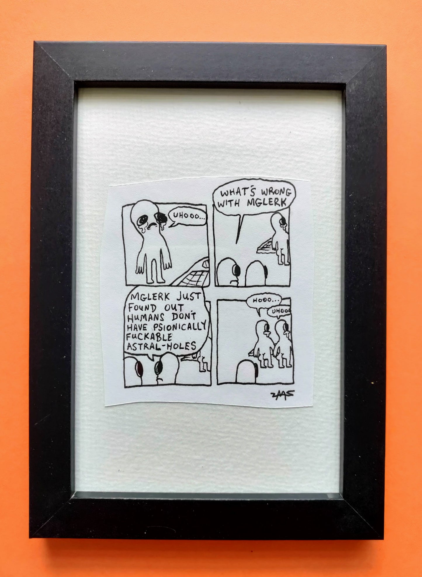 Mglerk Original Comic 4" x 6"