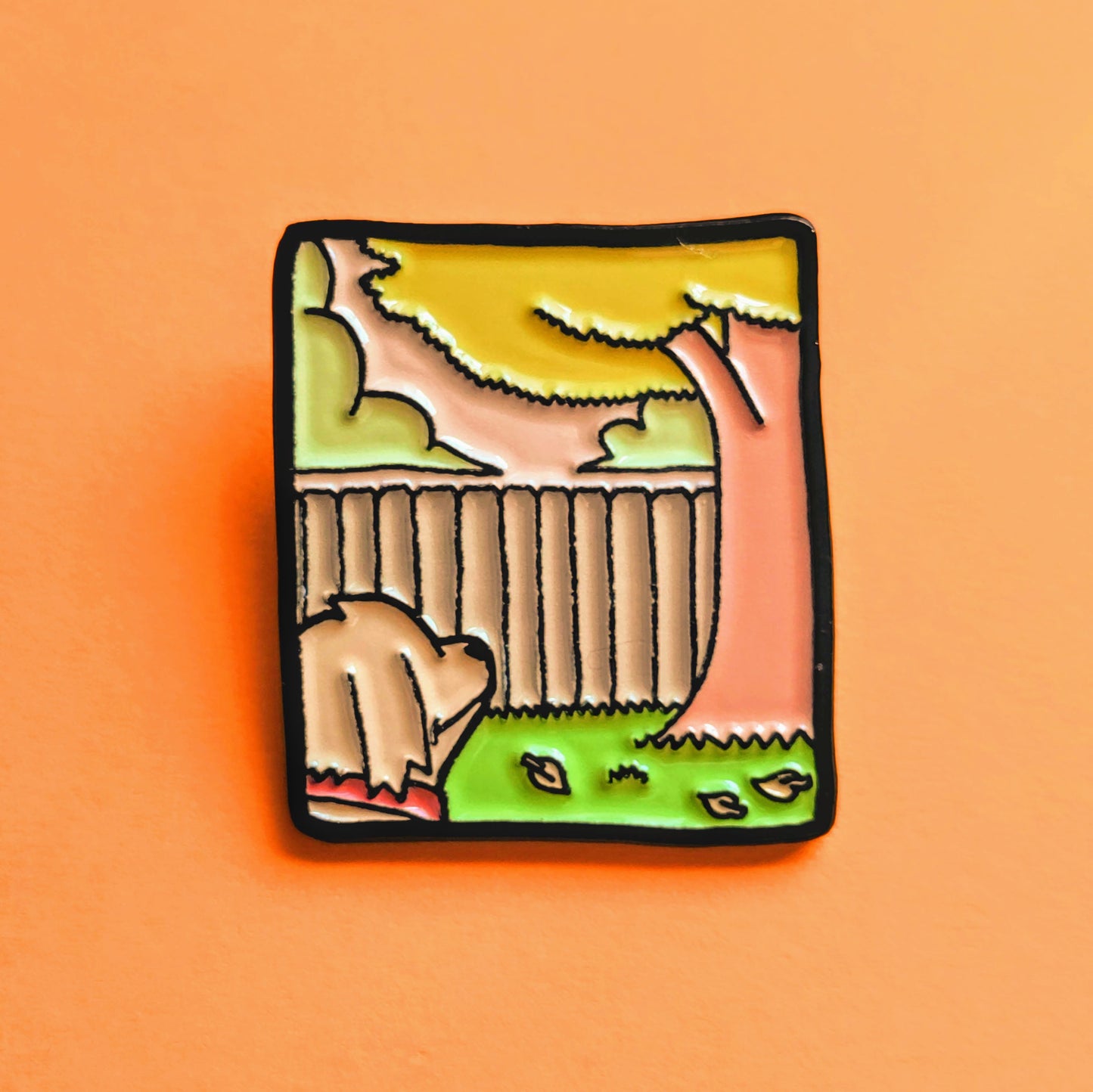 Take A Break With Deogie Enamel Pin