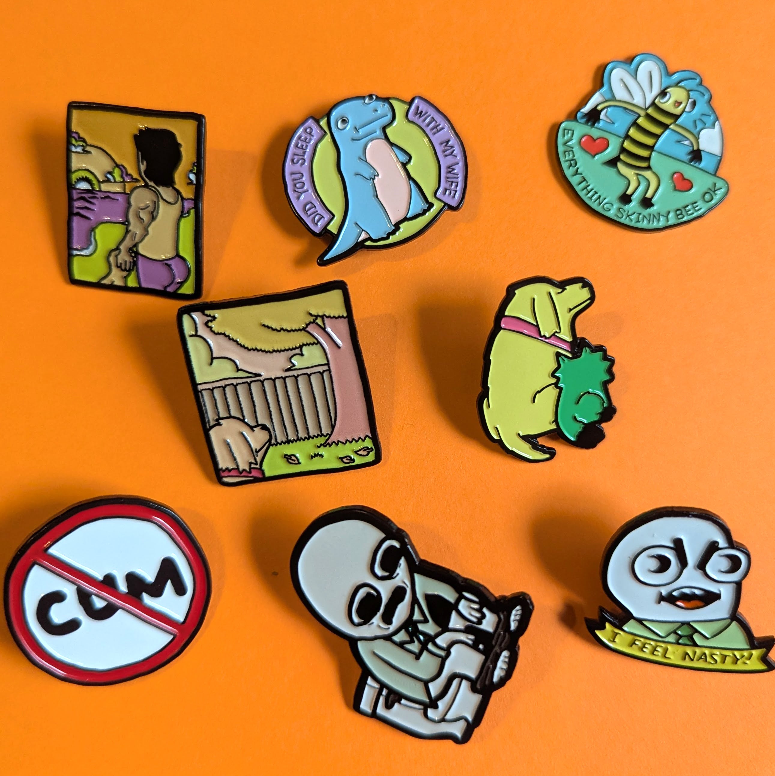 enamel pins – Page 2 – Extra Fabulous Comics' Shop