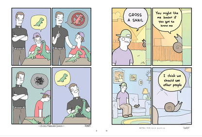 SIGNED "Good Comics for Bad People" Book