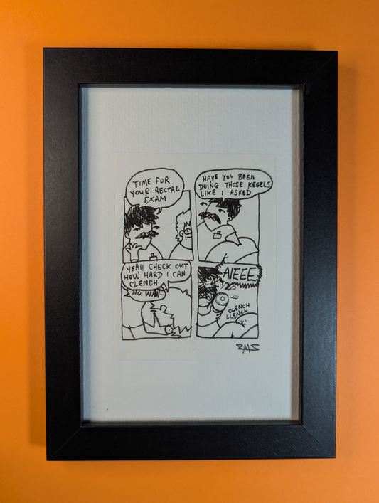 Kegels Original Comic 4" x 6"