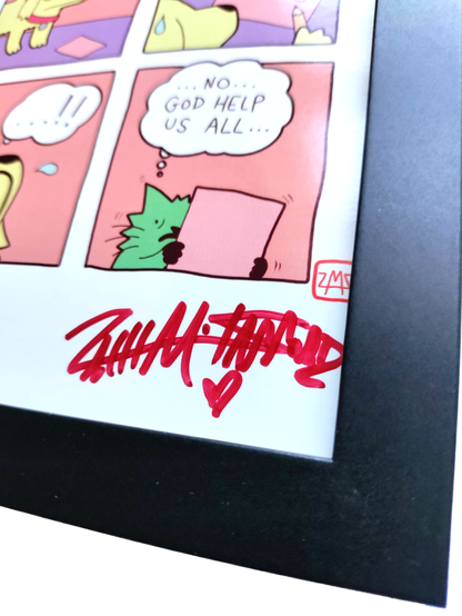 "Everyday Choice" 4x6 Signed Framed Print