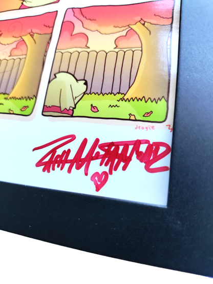 "Take a Break" 4x6 Signed Framed Print