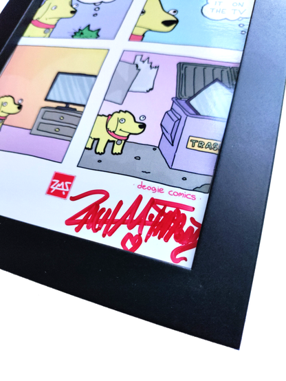 "Why Do You Like Me" 4x6 Signed Framed Print