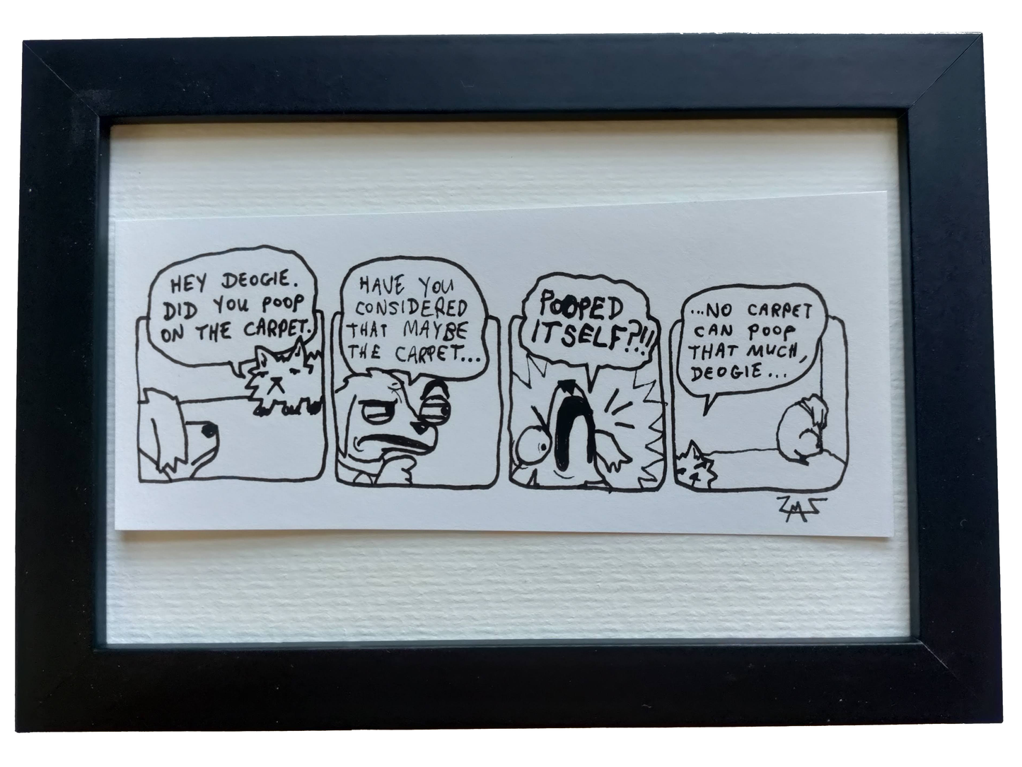 "Carpooped" Deogie Original Comic