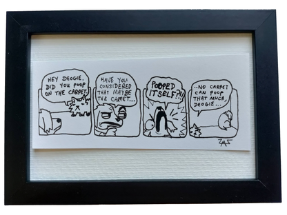 "Carpooped" Deogie Original Comic