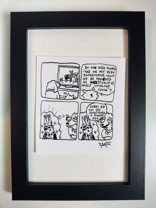 “Deogie Regal” Premium Original Comic 4” x 6”