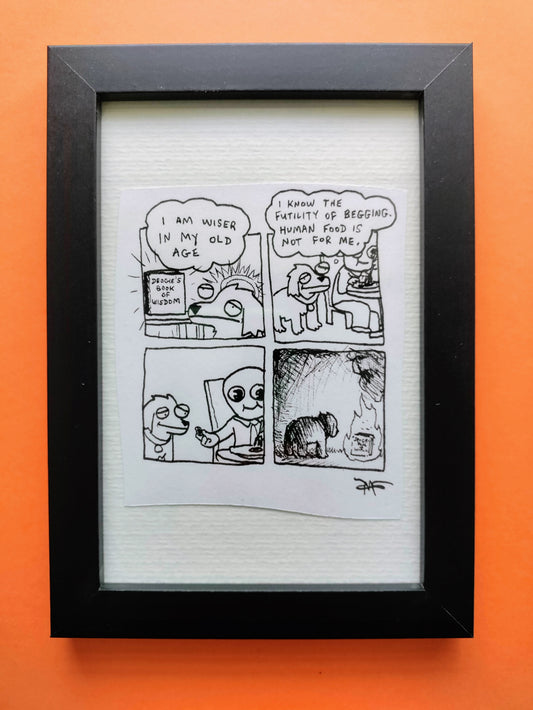 Deogie Wisdom Original Comic 4" x 6"