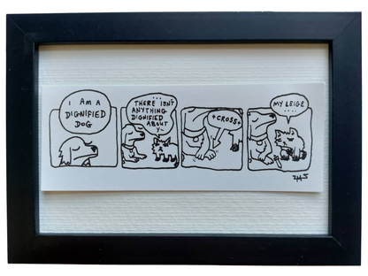 “Dignified Dog” Deogie Original Comic