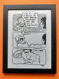 Hand To Hand Original Comic 6" x 8"