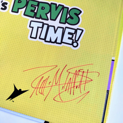 SIGNED "It's Pervis Time!" Book