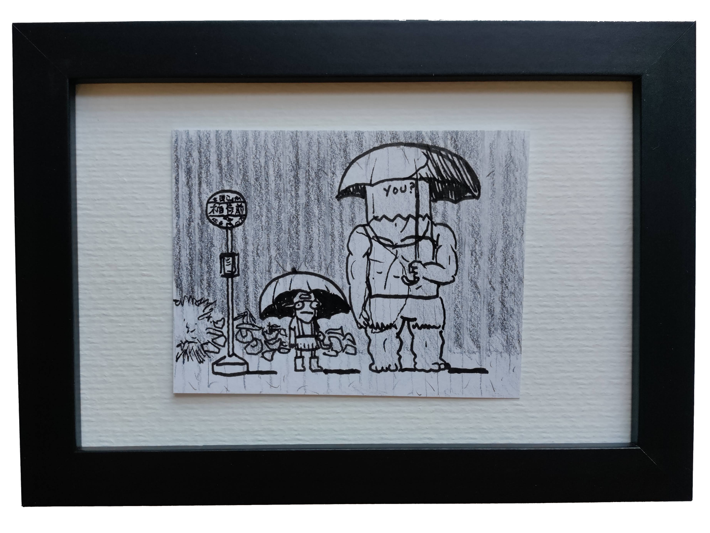 “My Neighbor Totoyou” Shitty Original Comic 4" x 6”