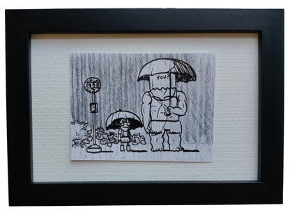 “My Neighbor Totoyou” Shitty Original Comic 4" x 6”