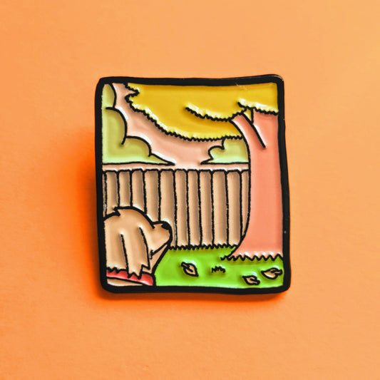 Take A Break With Deogie Enamel Pin