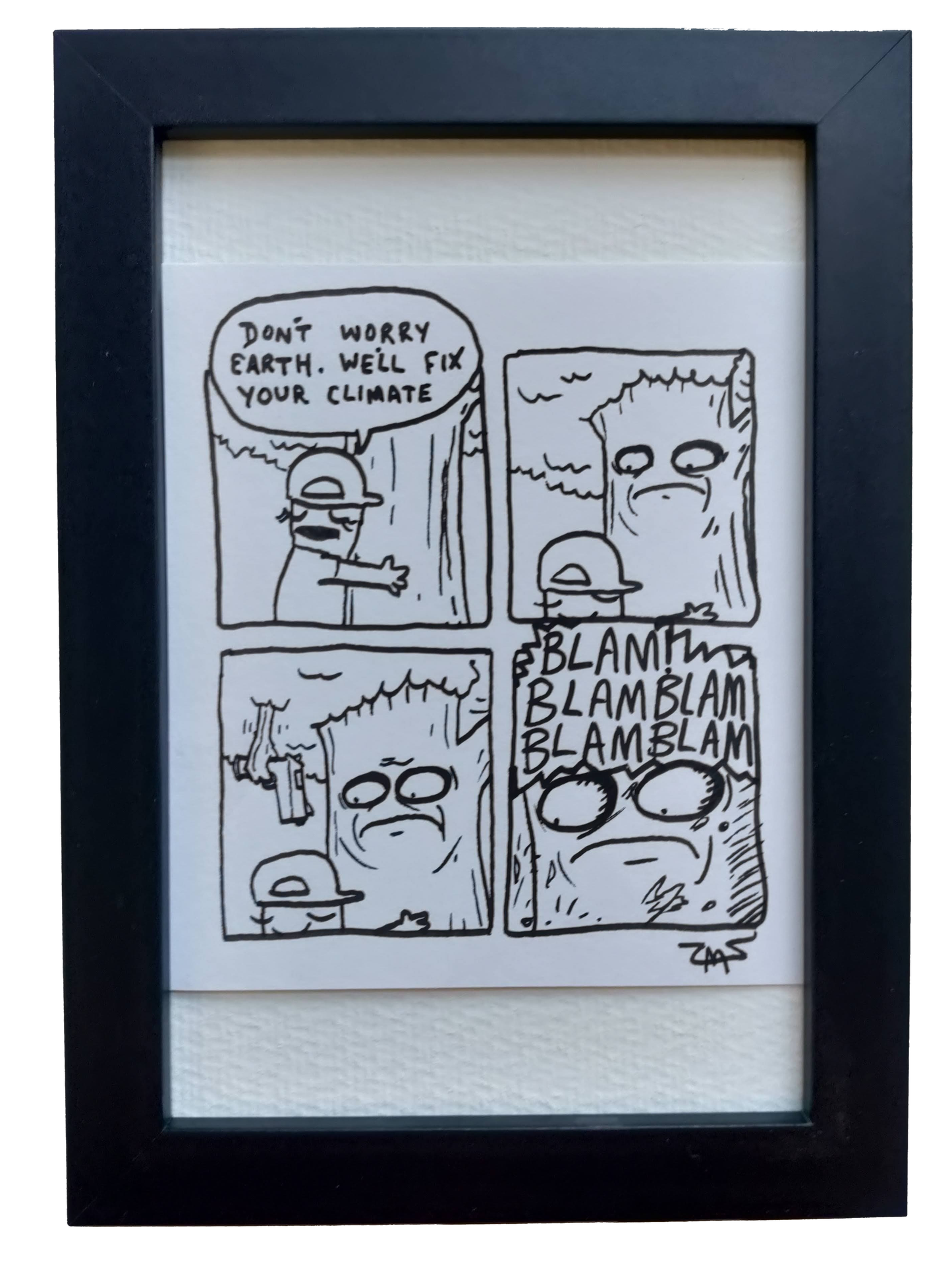 “We’ll Fix It” Shitty Original Comic 4" x 6”